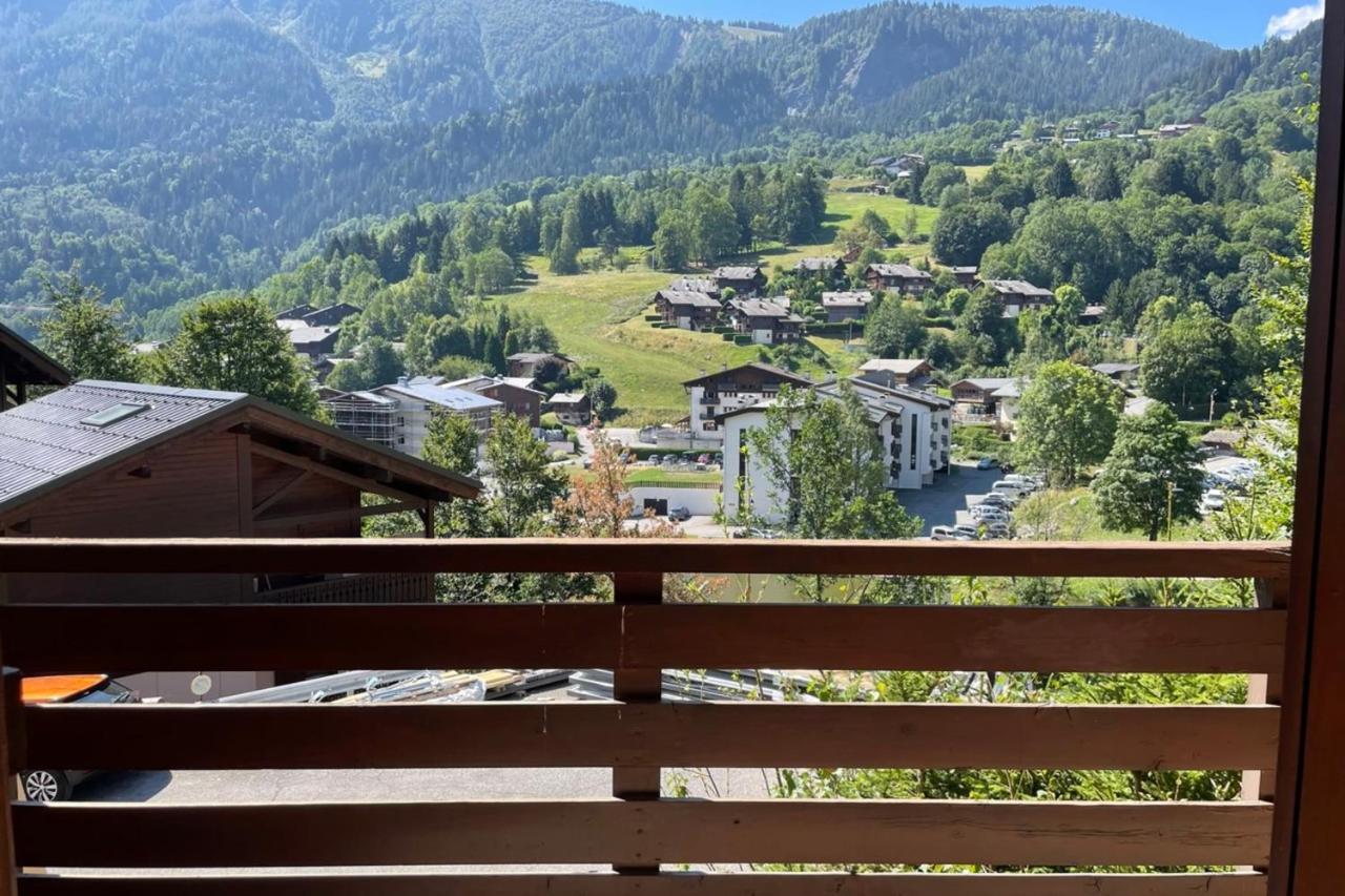 Vue Des "Chavants" Studio 20 M With Balcony Les Houches Exteriör bild